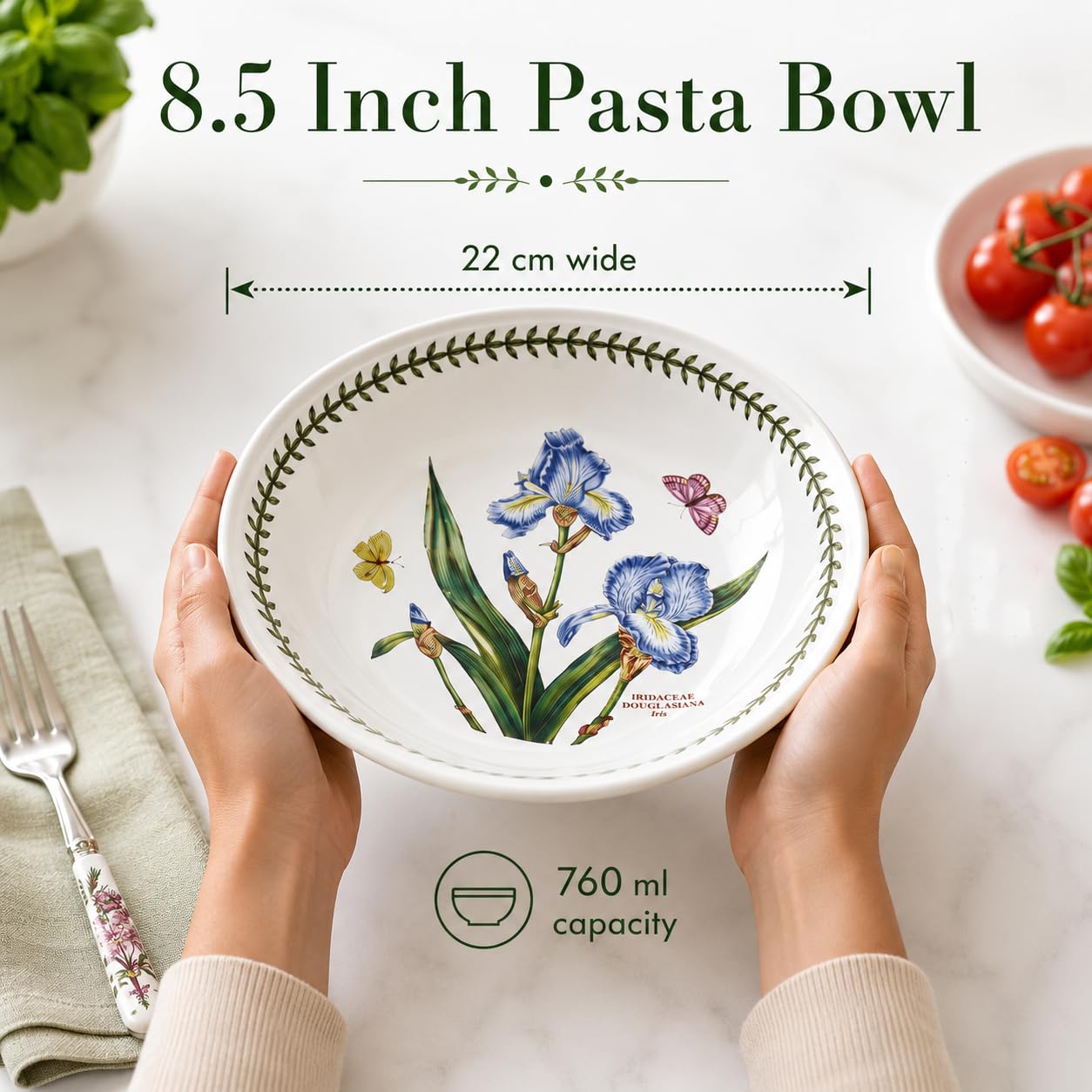 Amazon.com | Portmeirion Botanic Garden Pasta Bowls, Set of 6